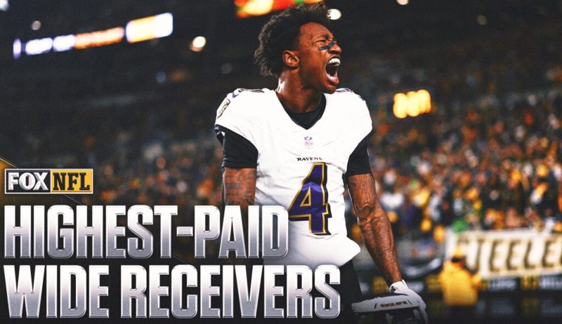 NFL Highest-Paid Wide Receivers: Zay Flowers Joins Top 10 After Big Extension