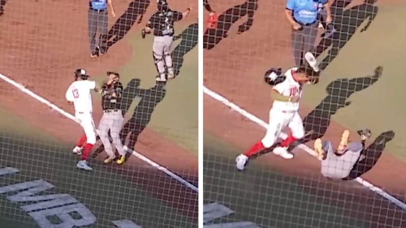Former MLB prospect unleashes brutal attack during Mexican League bench-clearing brawl