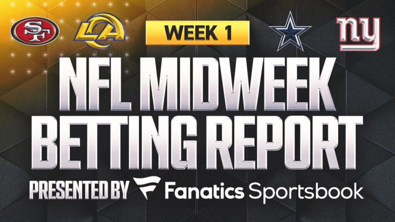 NFL Week 1 Betting Report: Books Expecting Big Action On Cowboys, Bengals