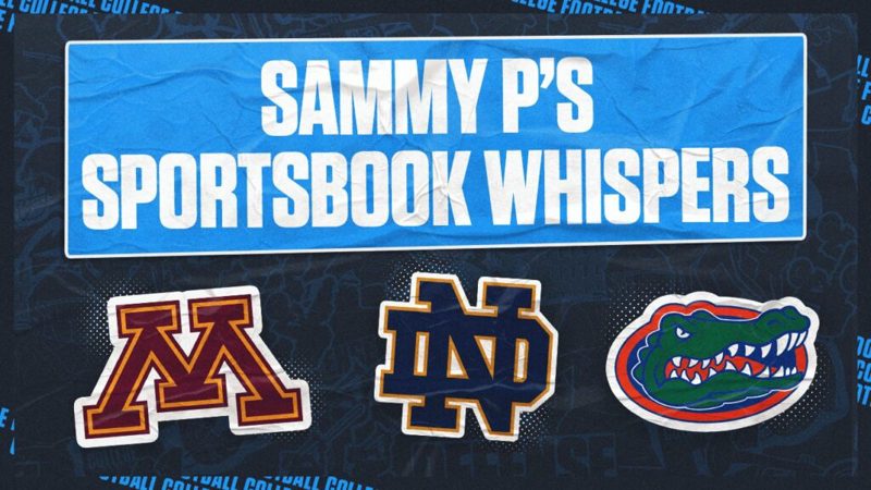 Sammy’s Sportsbook Whispers: Wise Guys Back Notre Dame, Fade Florida