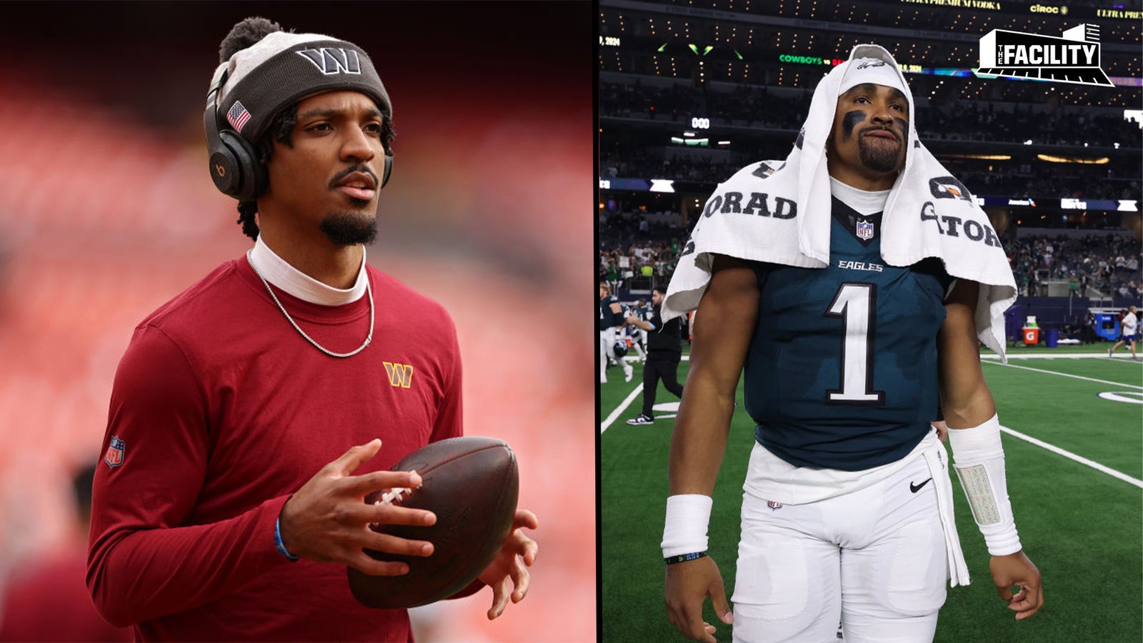 Would you rather have Jalen Hurts or Jayden Daniels in Eagles-Commanders showdown? 