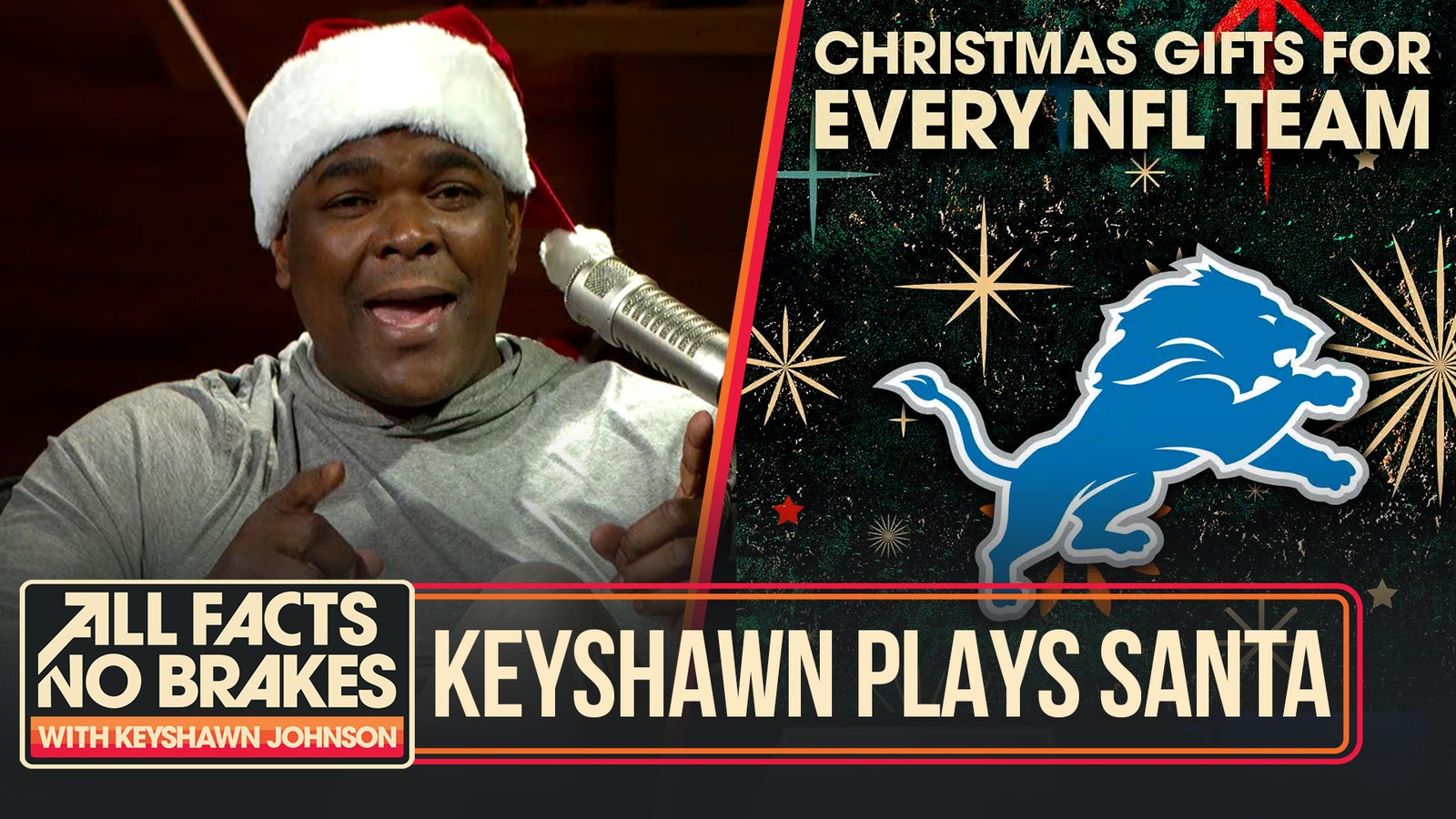 Keyshawn Johnson hands out Christmas gifts to every NFL team