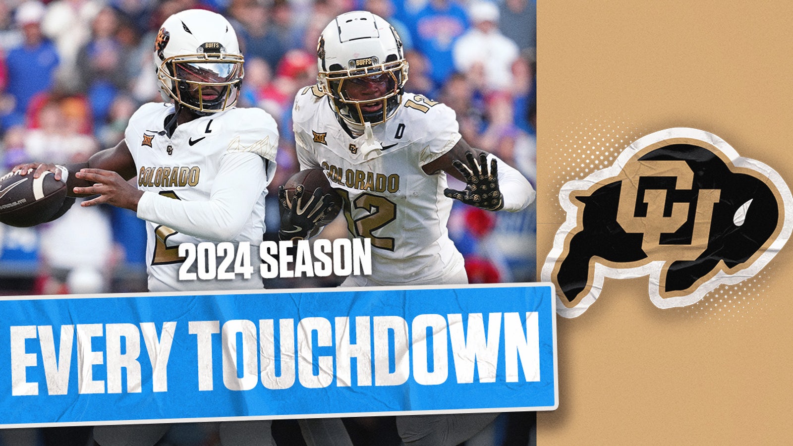 Shedeur Sanders, Travis Hunter highlight Colorado 2024 TD reel