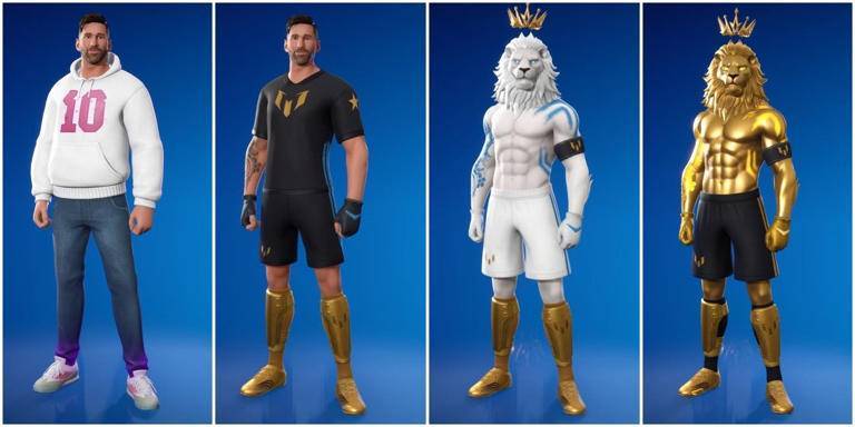 From the pitch to video games: These are all the footballer skins available in Fortnite