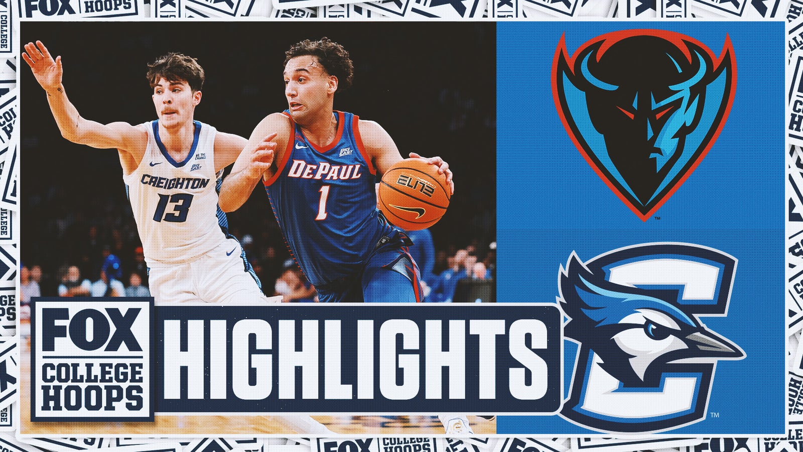 DePaul Blue Demons vs. Creighton Bluejays Big East Tournament Highlights | FOX College Hoops