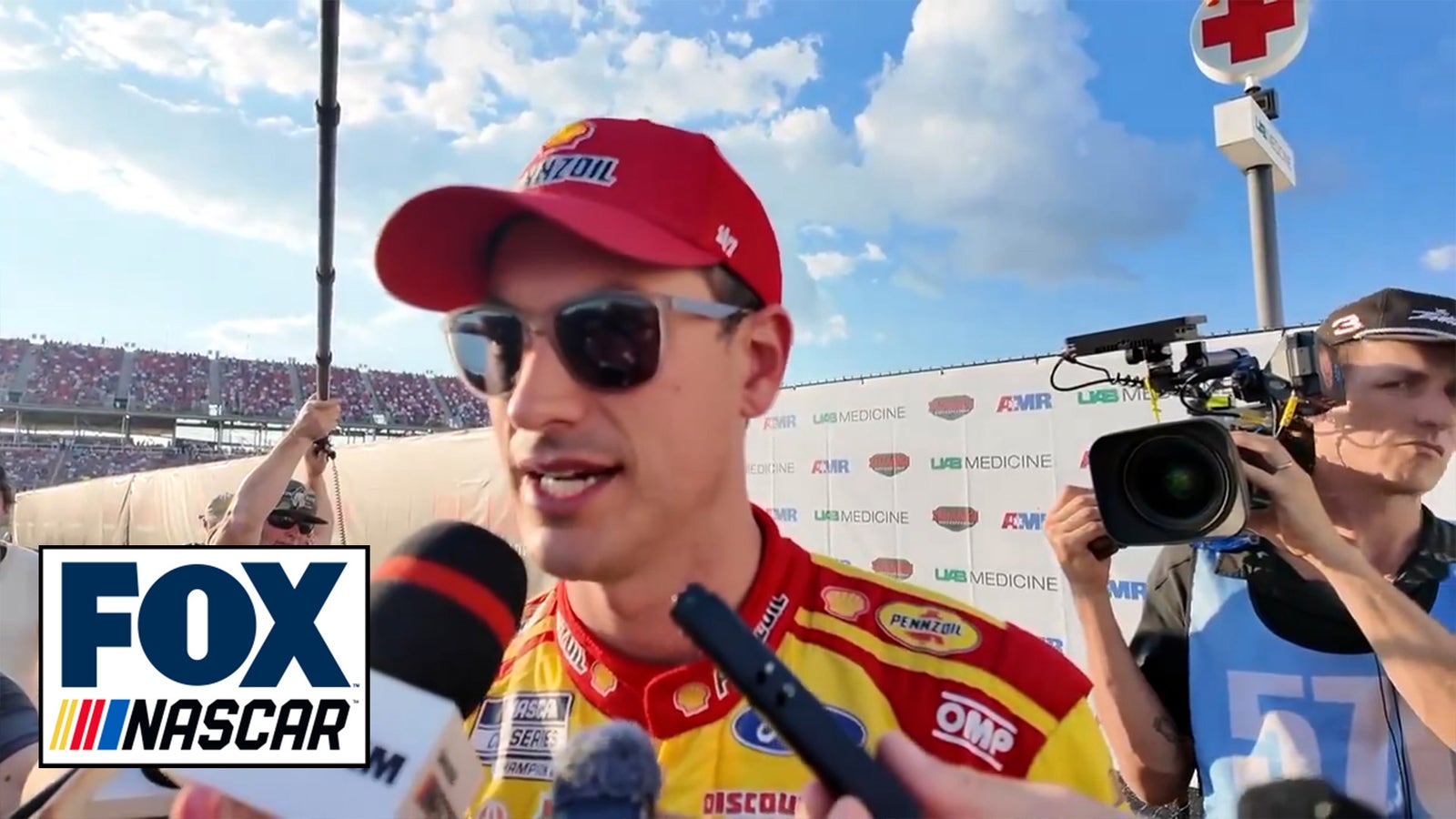 Joey Logano on the big wreck and why he didn't have fun at Talladega