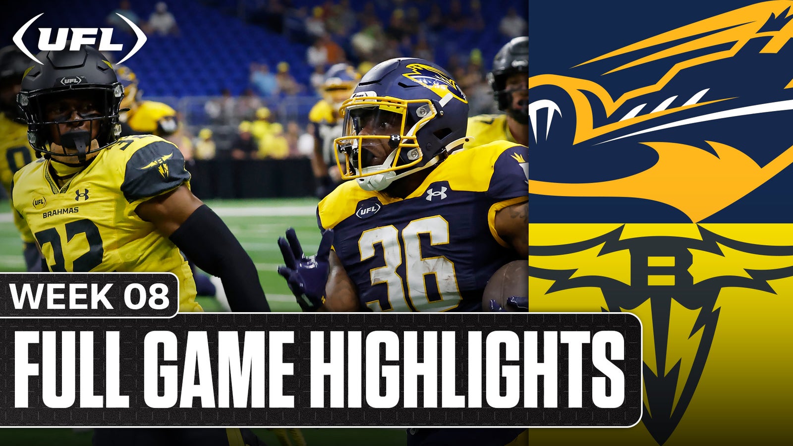 Memphis Showboats vs. San Antonio Brahmas Highlights