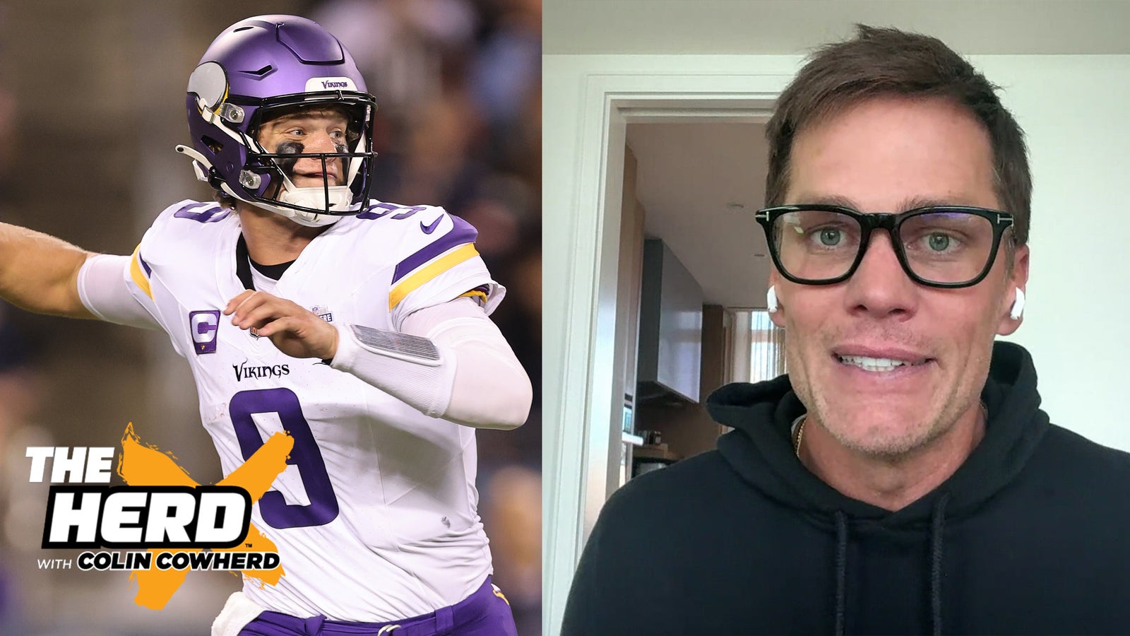 Tom Brady on J.J. McCarthy being set up for success with the Vikings