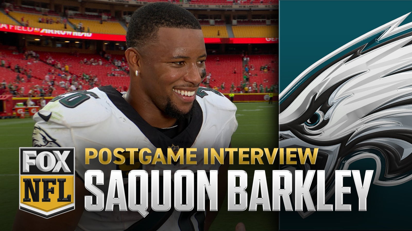 Saquon Barkley on Eagles' win over Chiefs, dominance of tush push