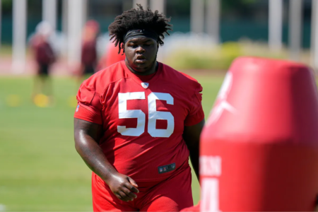 A strange theory from an NFL analyst about the signing of the league’s heaviest player