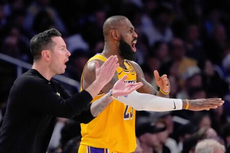 Lakers coach JJ Redick reveals his future plans with LeBron James and his son Bronny