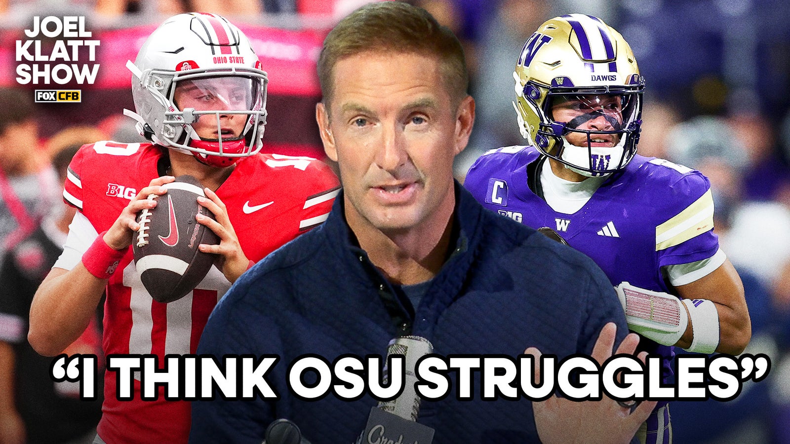 Julian Sayin makes his first road start vs. Washington 