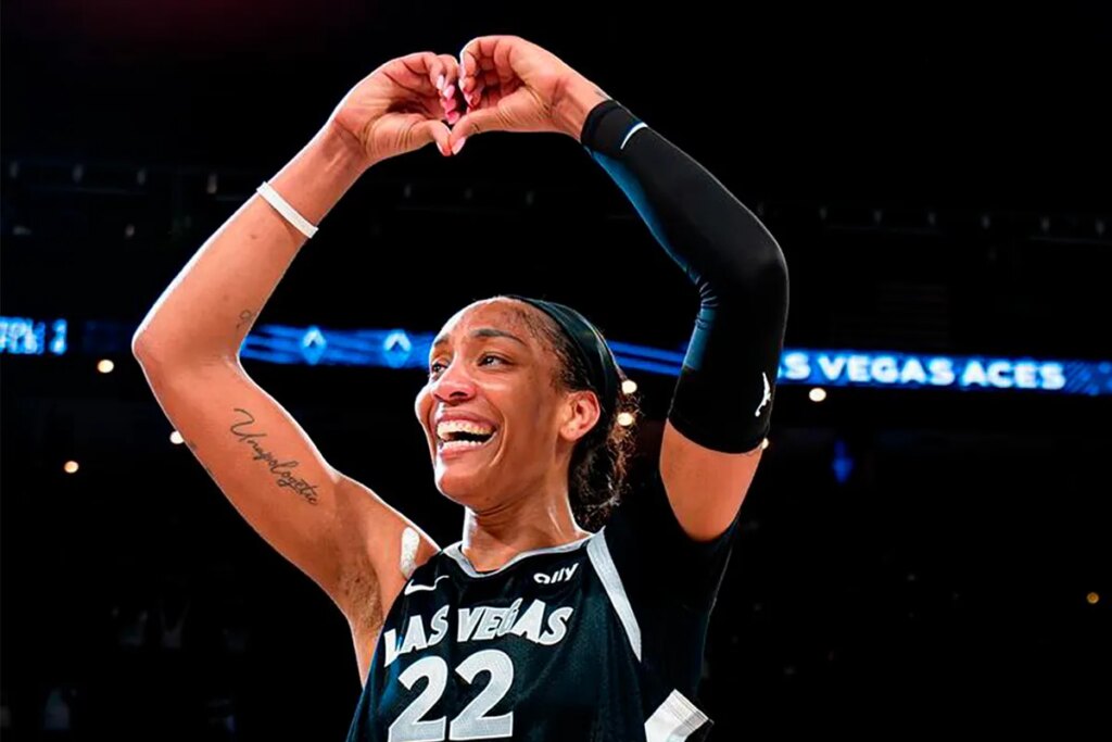 A’ja Wilson’s record-breaking playoffs moment tests Aces’ championship resolve