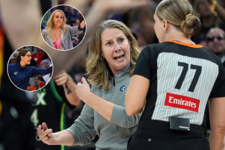 Stephanie White and Becky Hammon showed their support for Lynx’s Cheryl Reeve and her speech against refereeing