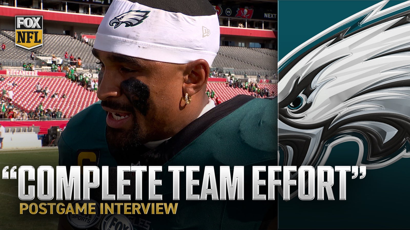 ‘We’re talking about finding ways to win’ 😤 Jalen Hurts on Eagles battling heat in win over Bucs