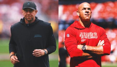 Jaguars’ Liam Coen, 49ers’ Robert Saleh Clash Over Sign-Stealing Accusations