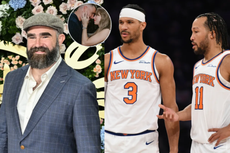 Jason Kelce gives a hilarious response to the Knicks’ Jalen Brunson and Josh Hart’s request to meet Travis’ fiancée, Taylor Swift