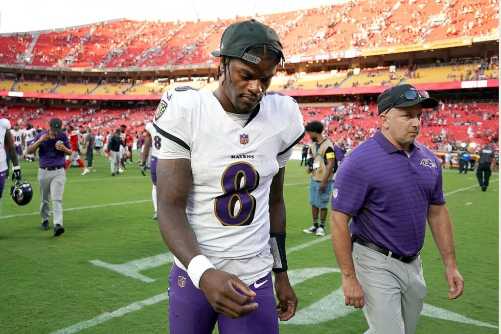 Injury woes deepen for Ravens with Lamar Jackson ruled out vs Texans in Week 5