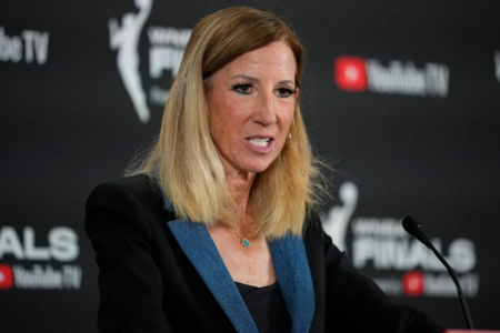 Cathy Engelbert contradicts Napheesa Collier as Caitlin Clark and WNBA players watch leaders go to war