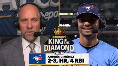 Andrés Giménez on providing SPARK for Blue Jays, ALCS Game 4 win vs. Mariners 🏆 King of the Diamond