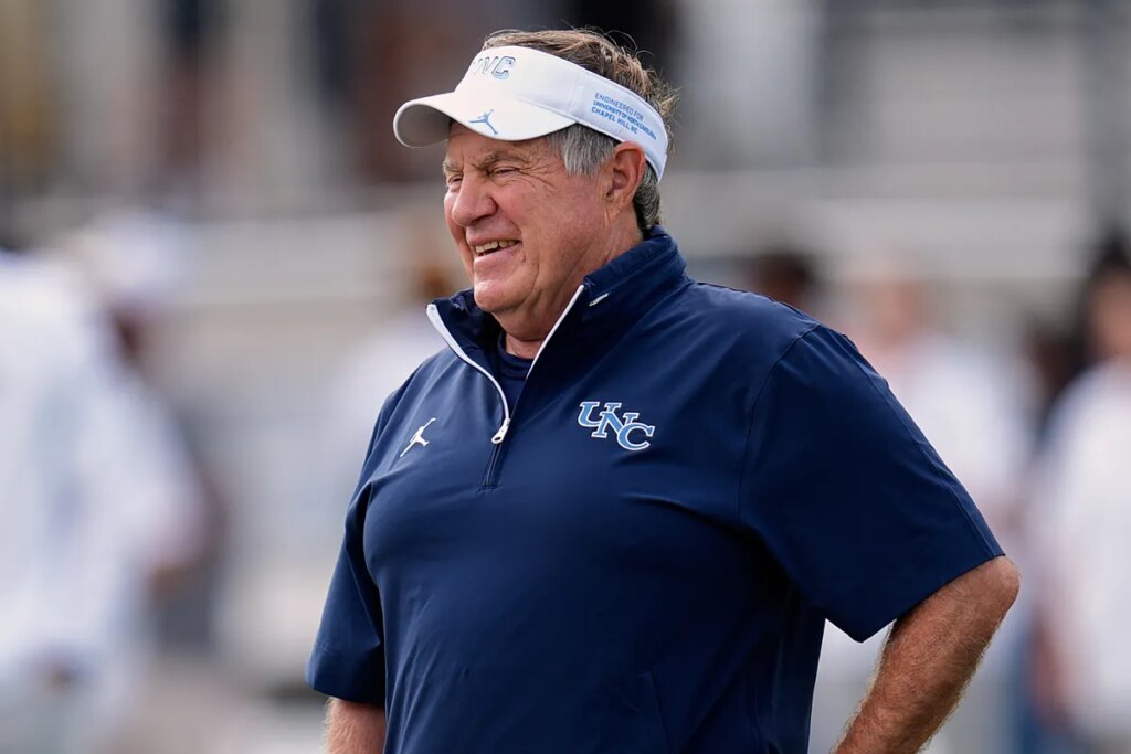 Bill Belichick gets amazing news and it has nothing to do with UNC or Jordon Hudson