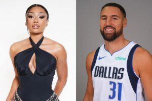 Megan Thee Stallion announced the release of her new song “Lover Girl,” inspired by the Mavericks’ Klay Thompson?