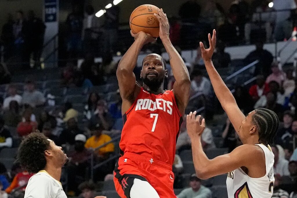 Kevin Durant enters NBA history after Houston Rockets’ defeat to Oklahoma City Thunder