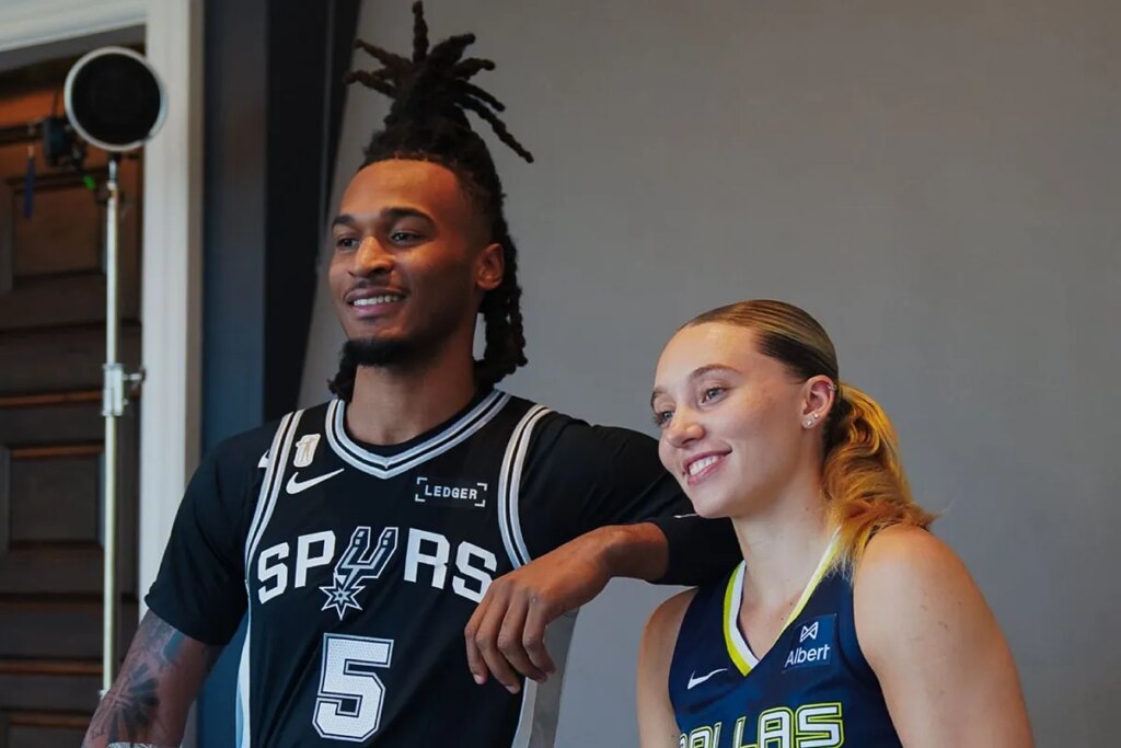 Paige Bueckers and Stephon Castle’s connection is taking over both the WNBA and NBA