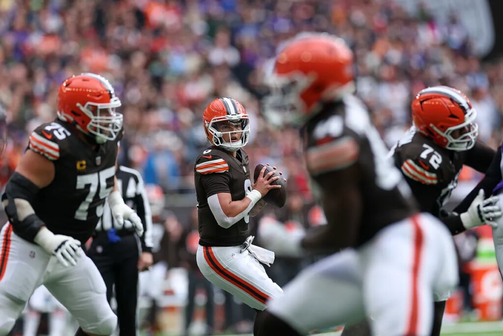 Dillon Gabriel and the Browns will look to break the curse of a tough, historic record against the Patriots in Week 8