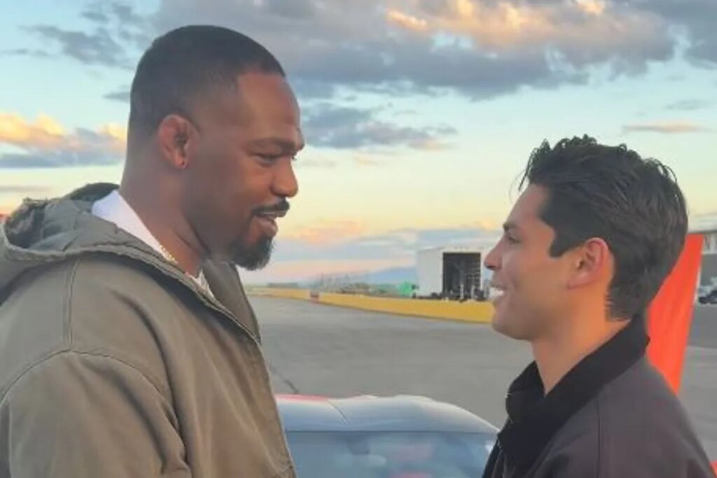 Ryan Garcia refuses Jon Jones handshake in tense face-off that sparks chaos and concern