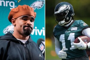 The Eagles owner believes the dispute between Jalen Hurts and AJ Brown is better for them than peace