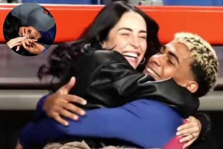 A video AI shows possible marriage proposal from Lamine Yamal to Nicki Nicole and surprises fans