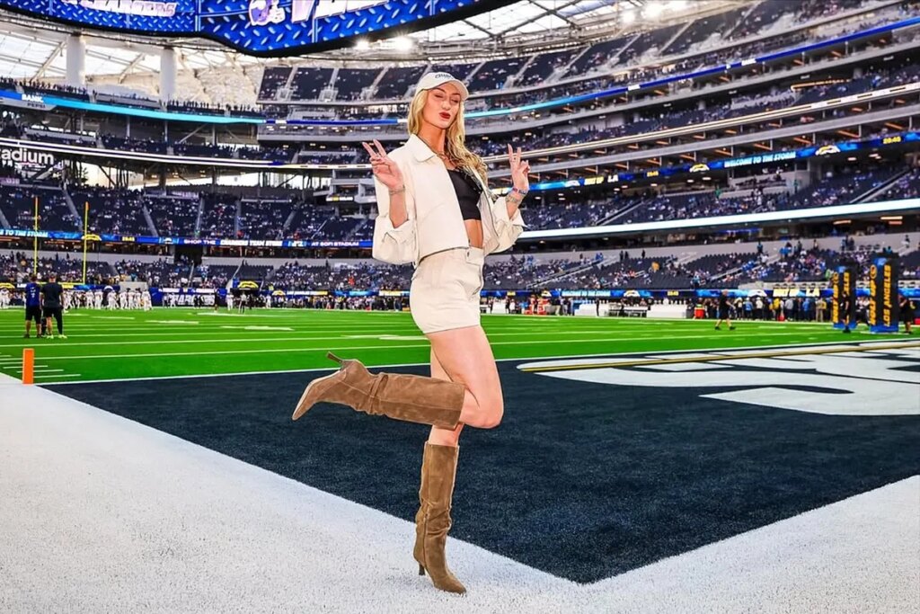 Cameron Brink turns heads in cowgirl boots at Chargers’ SoFi suite – Sparks star steals NFL spotlight