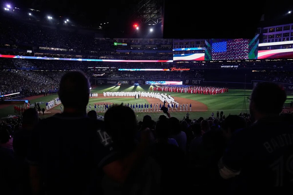 The incredible amount being paid to watch (standing up!) Game 2 of the World Series at Rogers Centre