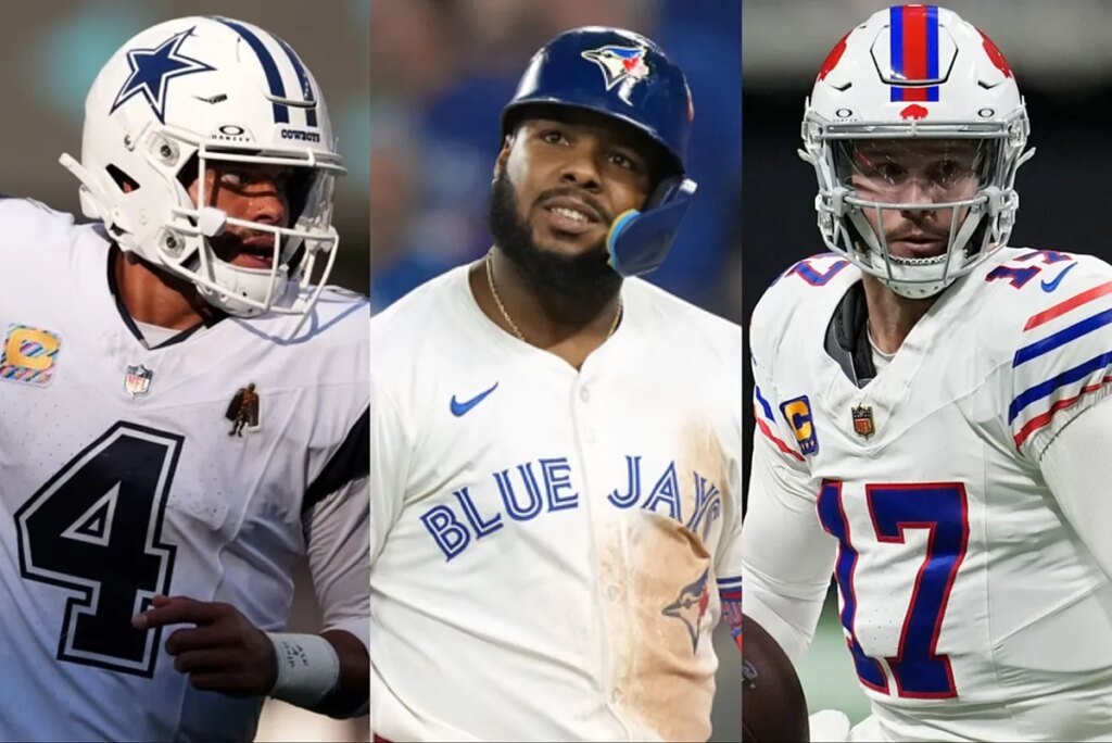 Why are the Dallas Cowboys’ and Buffalo Bills’ fates tied to the Blue Jays in the World Series this year?