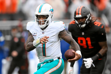 Tua Tagovailoa’s illness doesn’t help, and Quinn Ewers could save the Dolphins