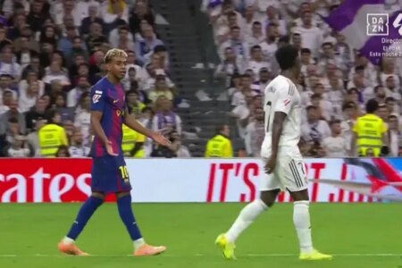 Vinicius’ dart at Lamine: “Today you only pass backwards”