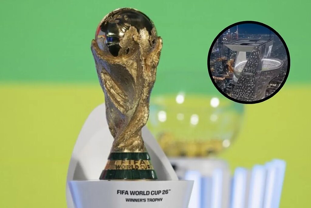 Saudi Arabia plans a 350-metre-high stadium on top of a skyscraper for the 2034 World Cup