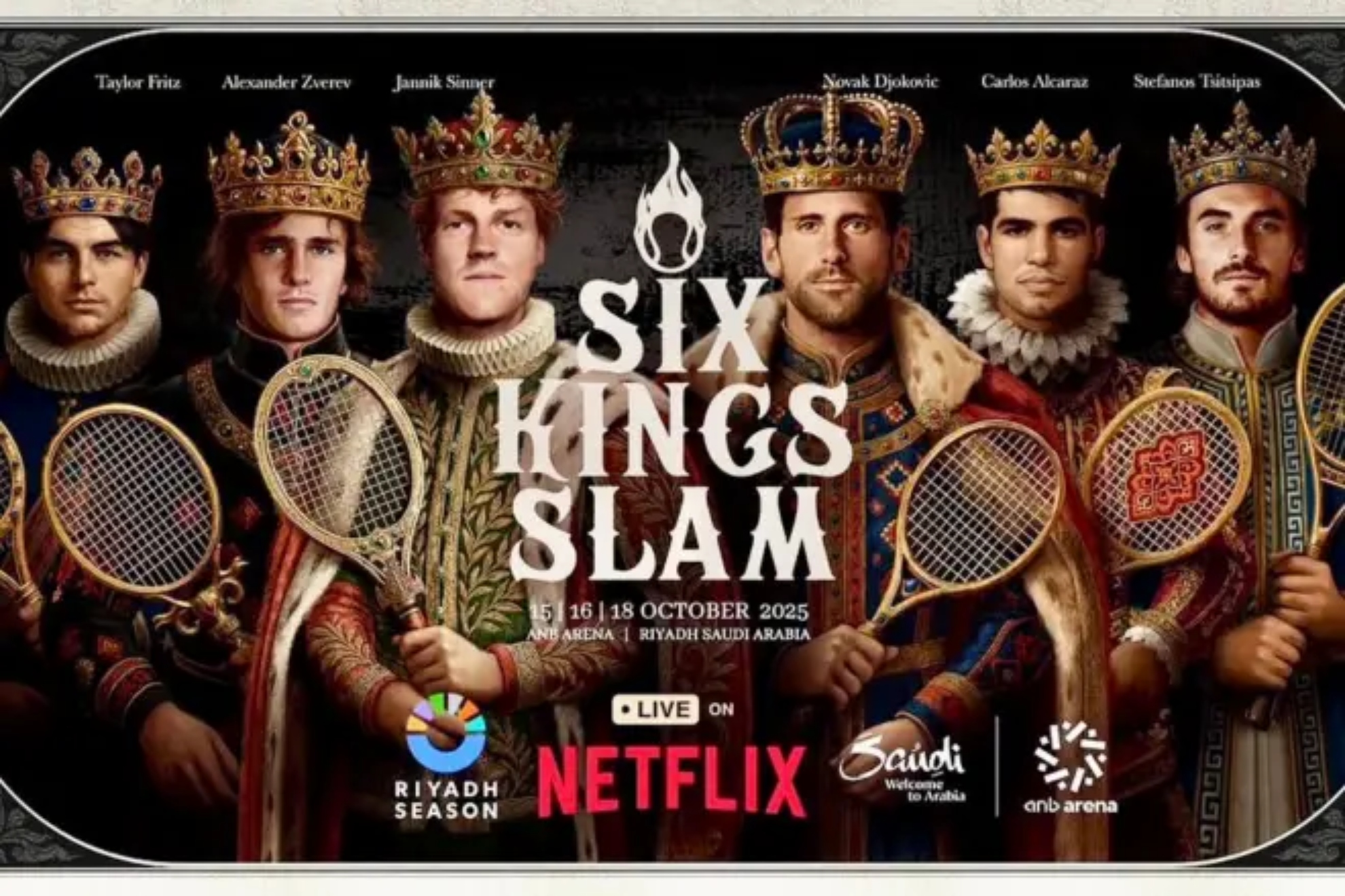 Six Kings Slam 2025: Schedule, dates, participants and where to watch