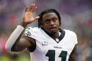 A.J. Brown’s focus questioned: Is the Eagles star WR too self-centered?