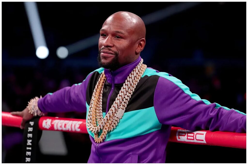 Floyd Maywaether goes viral after his direct political stance on the Israel-Palestine conflict