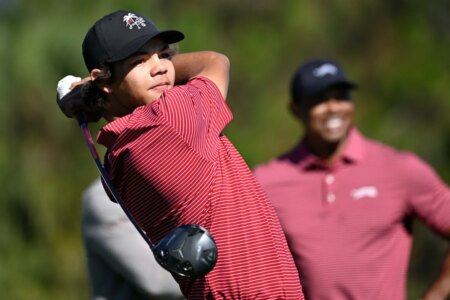 Tiger Woods’ son Charlie joins golf’s All-America elite after breakout season