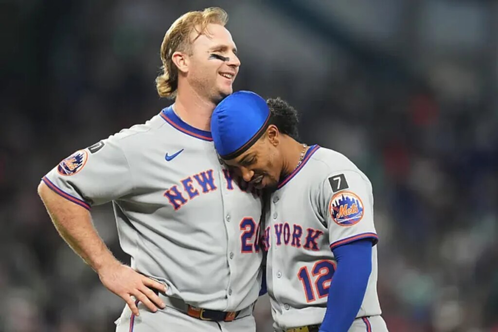 A report about Pete Alonso’s possible departure from the Mets provokes a fan’s anger