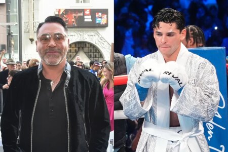 Oscar De La Hoya has already chosen Ryan Garcia’s next opponent: “It makes perfect sense”