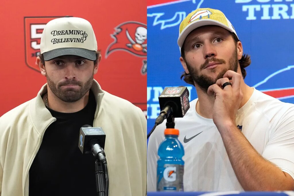 Baker Mayfield Trolls Josh Allen, and the Bills QB fires right back