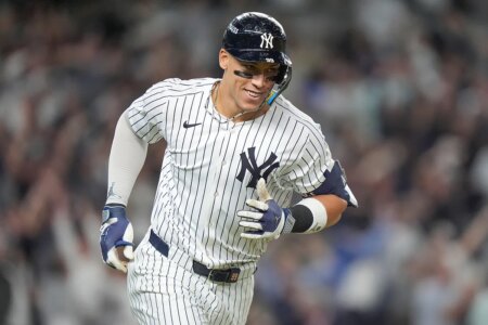 Aaron Judge joins Yankees legends after winning the American League’s top player award