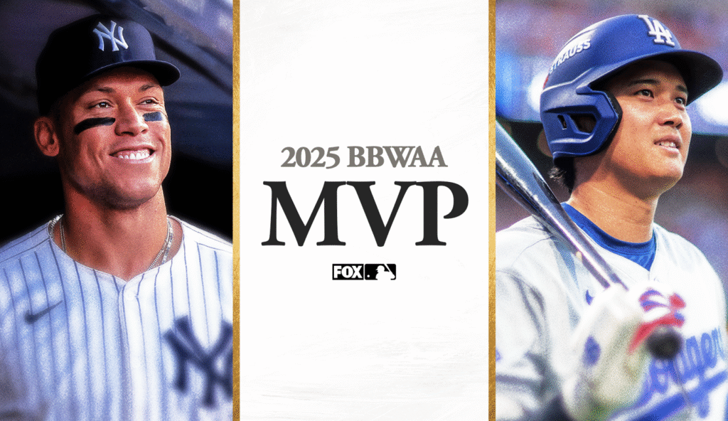 Aaron Judge Wins AL MVP Over Cal Raleigh; Shohei Ohtani Becomes 4-Time Winner