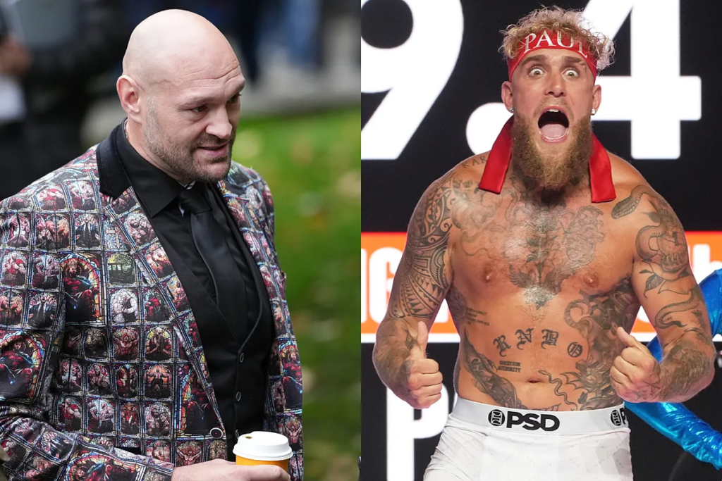 Tyson Fury fills Jake Paul’s head with crazy ideas ahead of Anthony Joshua fight