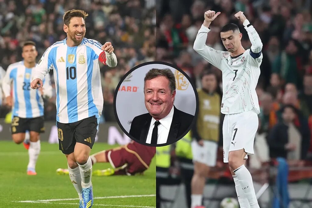 Piers Morgan ‘attacks’ Lionel Messi to defend Cristiano Ronaldo’s expulsion with Portugal