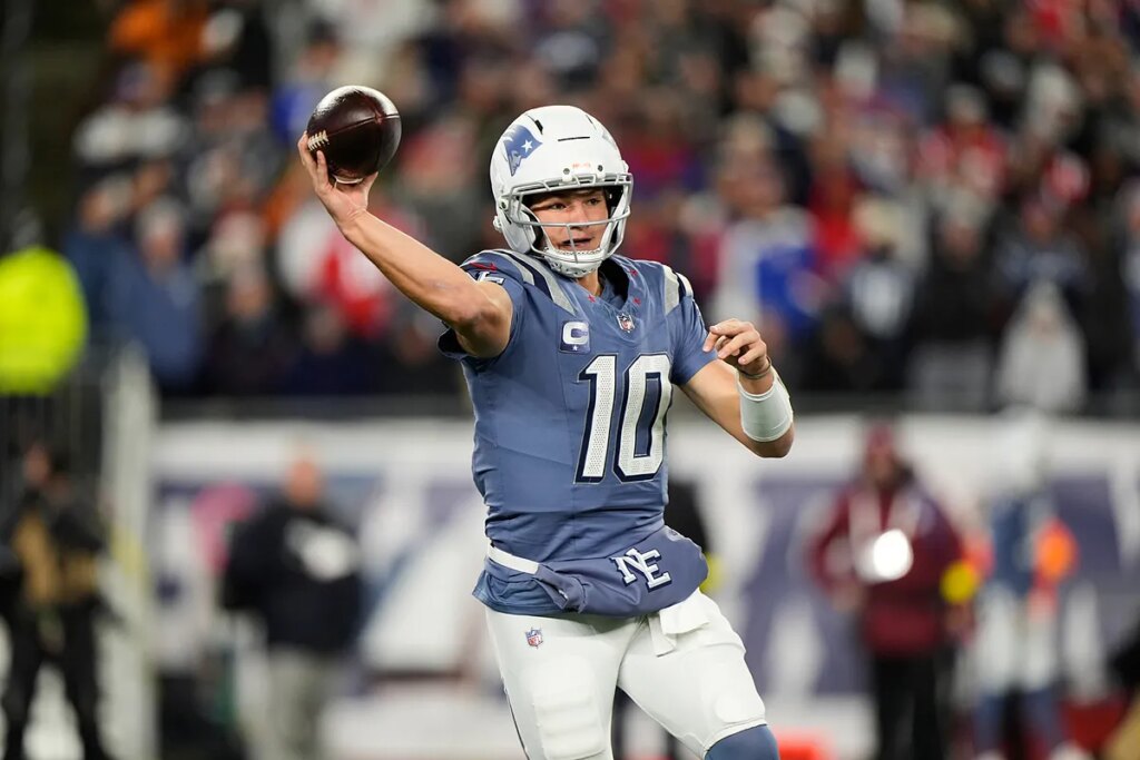 Patriots’ Drake Maye earns Tom Brady comparison in win over Jets – but why?